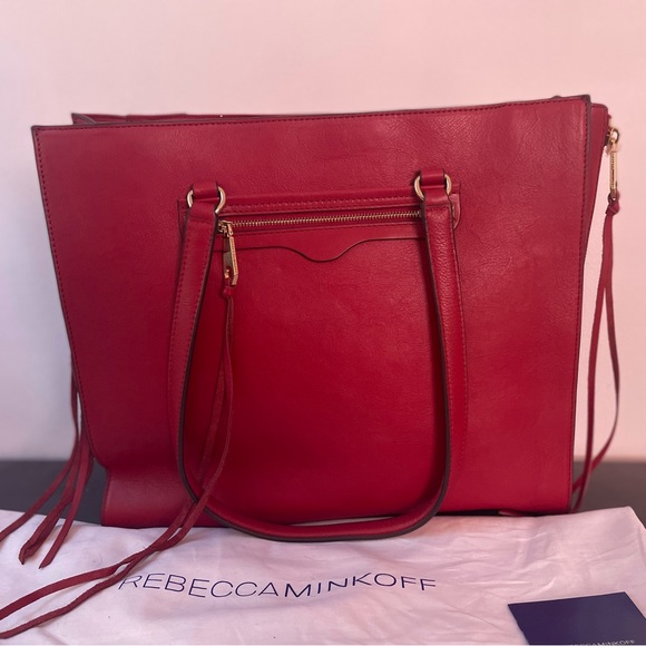 Rebecca Minkoff Red Tote Bag - Picture 2 of 7